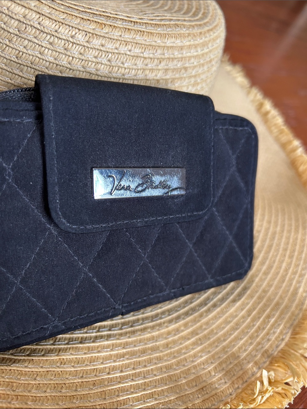 Vera Bradley Quilted Wristlet - Picture 9 of 9